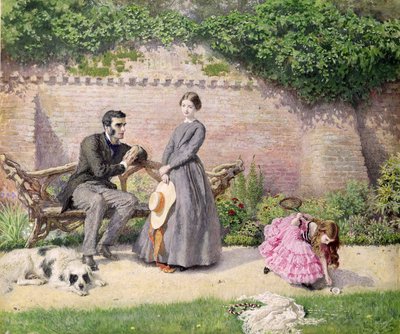 Rochester e Jane Eyre da Frederick Walker